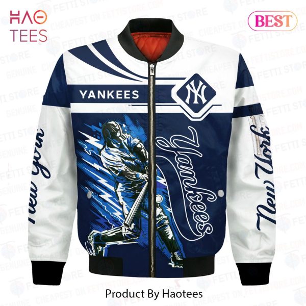 LIMITED New York Yankees Pattern MLB 3D Bomber Jacket