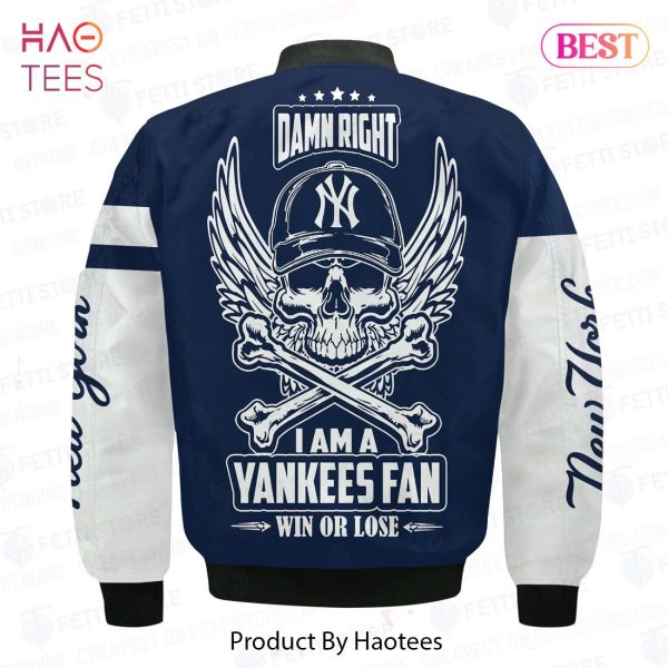 LIMITED New York Yankees Pattern MLB 3D Bomber Jacket