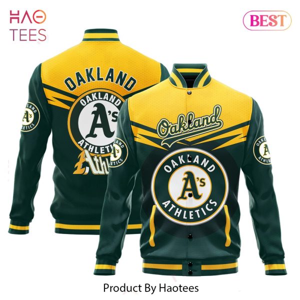 LIMITED Oakland Athletics Major League Baseball AOP Varsity Jacket