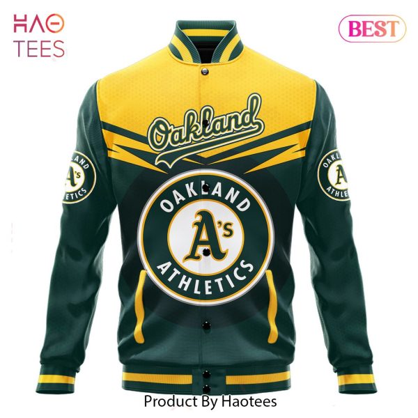 LIMITED Oakland Athletics Major League Baseball AOP Varsity Jacket