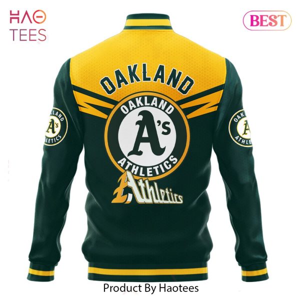 LIMITED Oakland Athletics Major League Baseball AOP Varsity Jacket