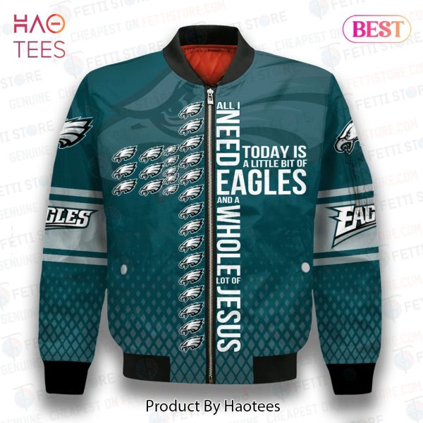LIMITED Philadelphia EaglesNational Football League AOP Bomber Jacket