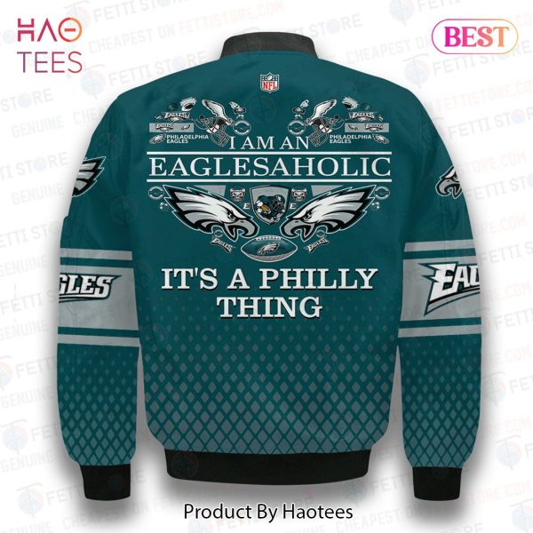 LIMITED Philadelphia EaglesNational Football League AOP Bomber Jacket