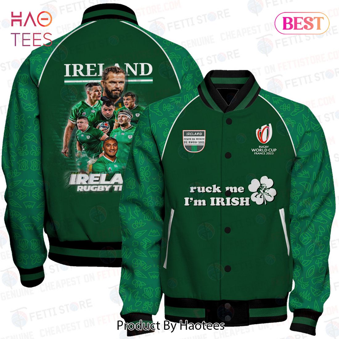 LIMITED Rugby World Cup 2023 Ireland 2023 Varsity Jacket