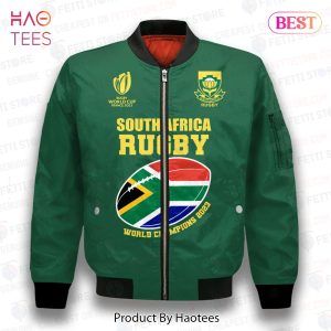 LIMITED South Africa Rugby We Are The Champions Bomber Jacket