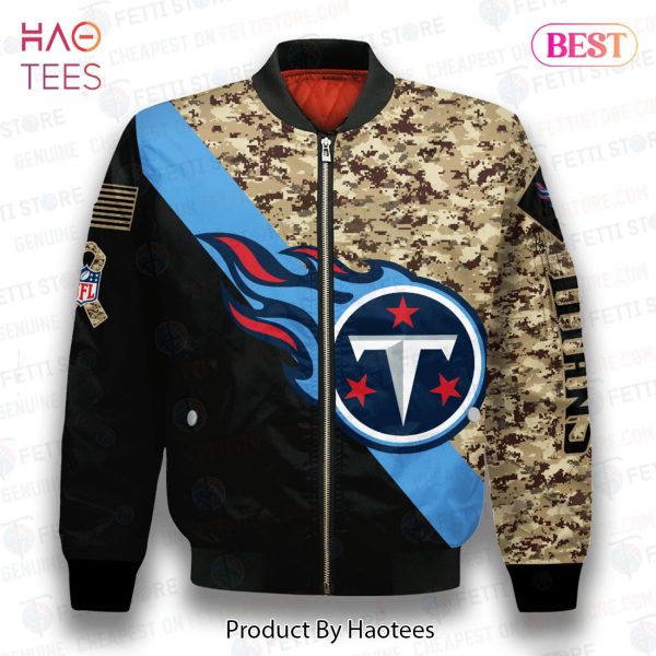 LIMITED Tennessee TitansNational Football League AOP Bomber Jacket