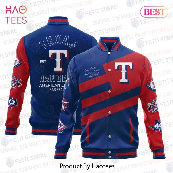 LIMITED Texas Rangers American League Baseball Varsity Jacket