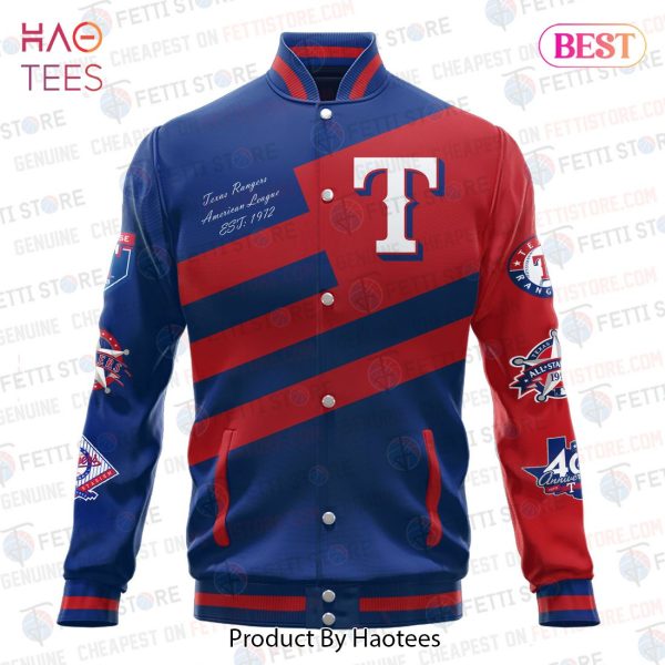 LIMITED Texas Rangers American League Baseball Varsity Jacket