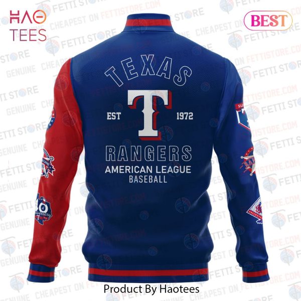 LIMITED Texas Rangers American League Baseball Varsity Jacket