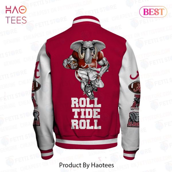 LUXURY Alabama Crimson Tide NCAA Football Varsity Jacket