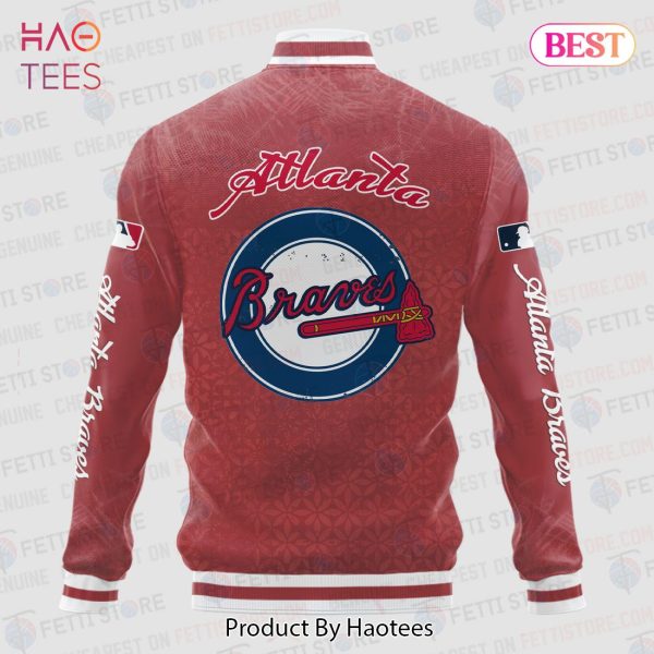LUXURY Atlanta Braves Major League Baseball AOP Varsity Jacket