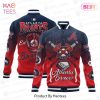 LUXURY Atlanta Braves Major League Baseball Pattern Varsity Jacket