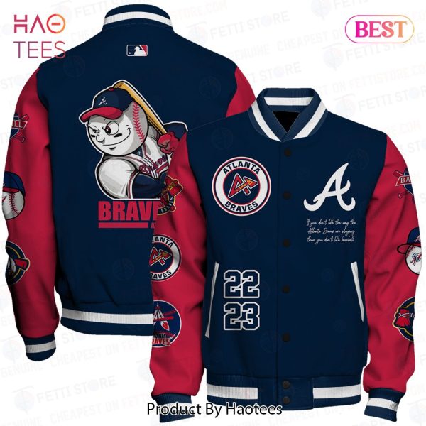 LUXURY Atlanta Braves MLB 2023 Varsity Jacket