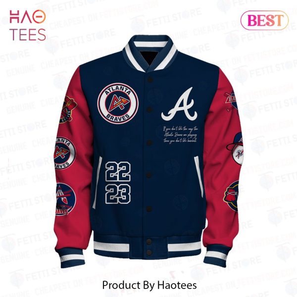 LUXURY Atlanta Braves MLB 2023 Varsity Jacket