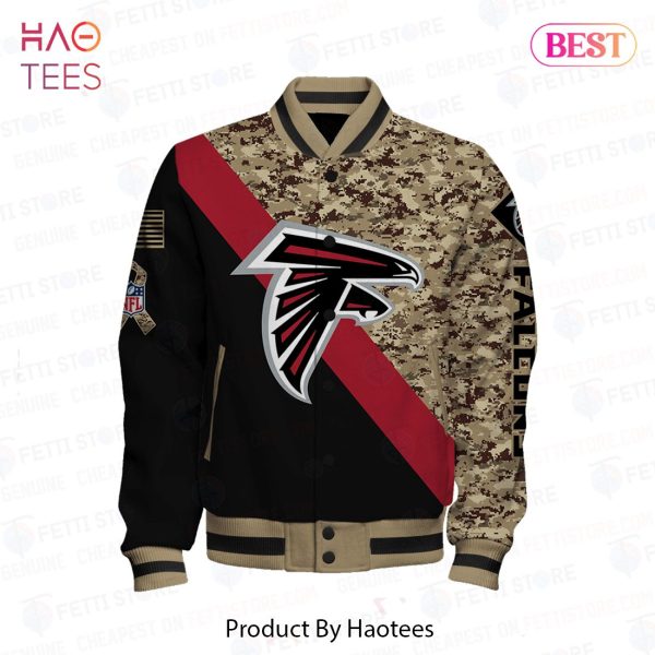 LUXURY Atlanta Falcons National Football League AOP Varsity Jacket