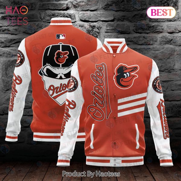 LUXURY Baltimore Orioles Major League Baseball AOP Varsity Jacket