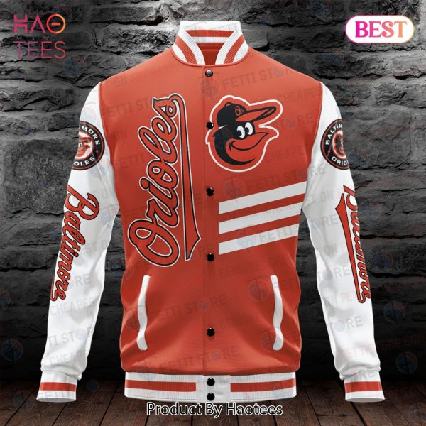LUXURY Baltimore Orioles Major League Baseball AOP Varsity Jacket