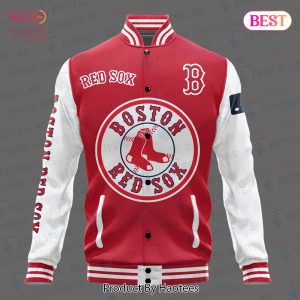 LUXURY Boston Red Sox Major League Baseball AOP Varsity Jacket