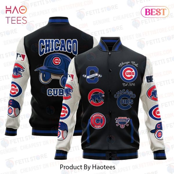 LUXURY Chicago Cubs Major League Baseball AOP Varsity Jacket