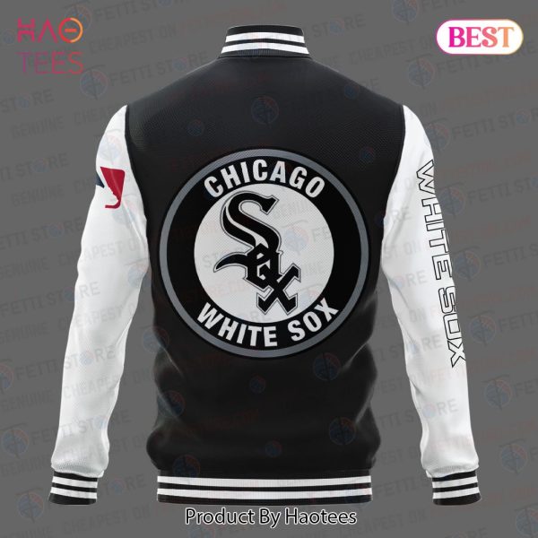 LUXURY Chicago White Sox Major League Baseball AOP Varsity Jacket