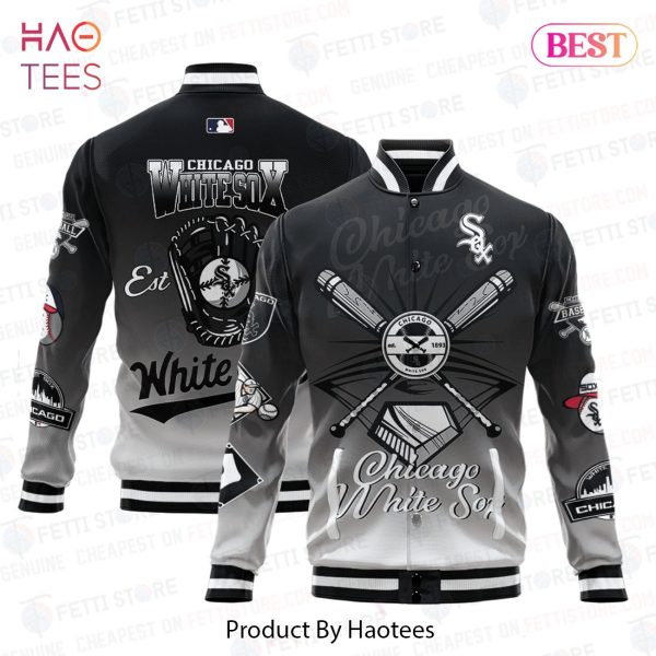 LUXURY Chicago White Sox Major League Baseball Varsity Jacket