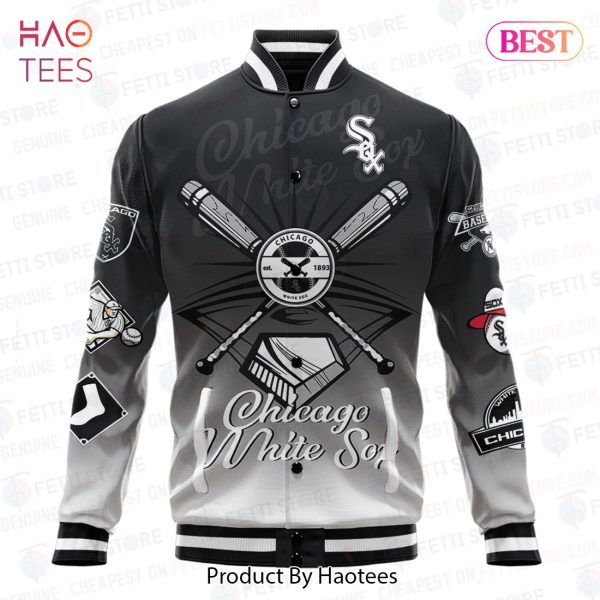 LUXURY Chicago White Sox Major League Baseball Varsity Jacket