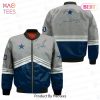 LUXURY Dallas Cowboys Classic Pattern NFL 3D Bomber Jacket