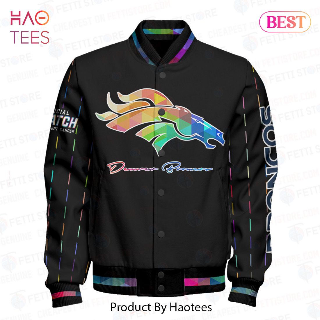 LUXURY Denver Broncos National Football League AOP Varsity Jacket LUXURY Denver Broncos National Football League AOP Varsity Jacket