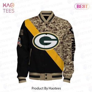 LUXURY Green Bay Packers National Football League AOP Varsity Jacket