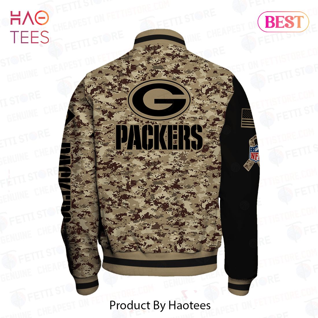 LUXURY Green Bay Packers National Football League AOP Varsity Jacket LUXURY Green Bay Packers National Football League AOP Varsity Jacket