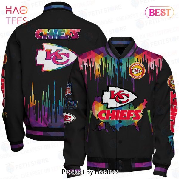 LUXURY Kansas City Chiefs National Football League AOP Varsity Jacket