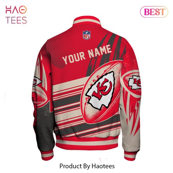 LUXURY Kansas City Chiefs National Football League Customized AOP Varsity Jacket