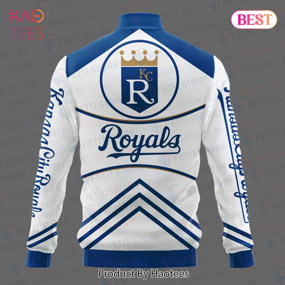 LUXURY Kansas City Royals Major League Baseball AOP Varsity Jacket LUXURY Kansas City Royals Major League Baseball AOP Varsity Jacket