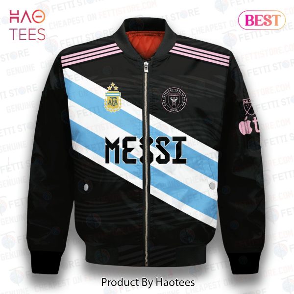 LUXURY Lionel Messi Inter Miami Argentina Unique Design 3D Bomber Jacket