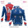 LUXURY Los Angeles Dodgers Baseball Traditional Pattern AOP Varsity Jacket
