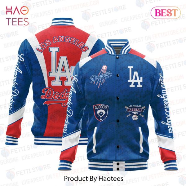 LUXURY Los Angeles Dodgers American League Baseball Varsity Jacket