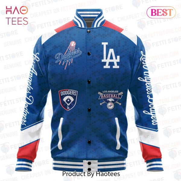 LUXURY Los Angeles Dodgers American League Baseball Varsity Jacket