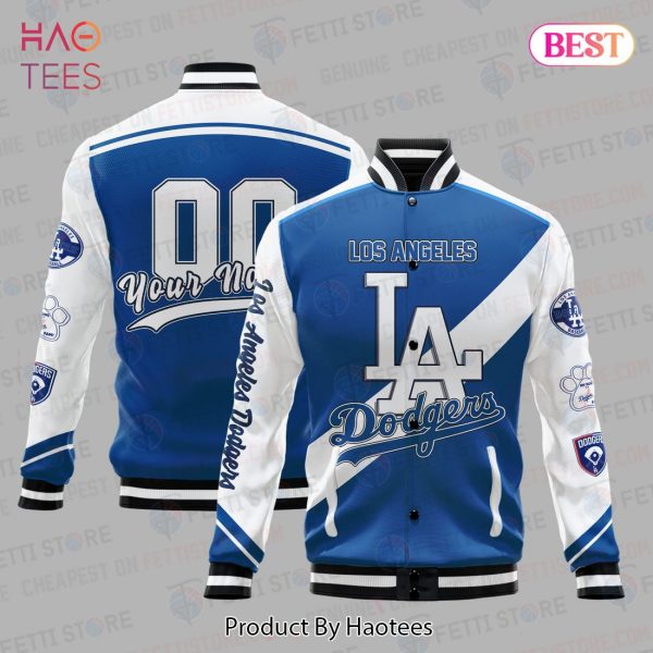 LUXURY Los Angeles Dodgers League Baseball AOP Varsity Jacket
