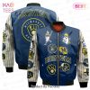 LUXURY Milwaukee BrewersMajor League Baseball 2023 Unisex AOP Bomber Jacket