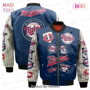 LUXURY Minnesota TwinsMajor League Baseball 2023 Unisex AOP Bomber Jacket