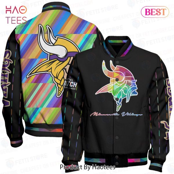 LUXURY Minnesota Vikings National Football League AOP Varsity Jacket