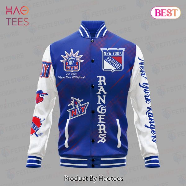 LUXURY New York Rangers National Hockey League Varsity Jacket