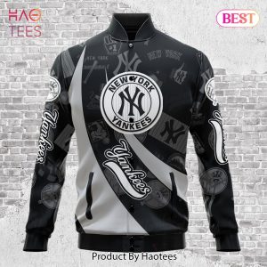 LUXURY New York Yankees Major League Baseball AOP Varsity Jacket