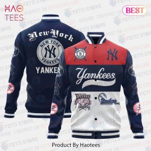 LUXURY New York Yankees Symbol Vintage Design Varsity Jacket