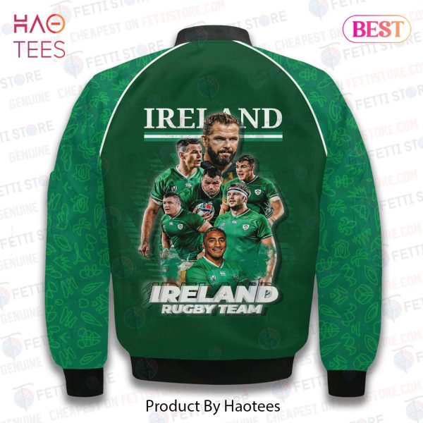 LUXURY Rugby World Cup 2023 Ireland 2023 3D Bomber Jacket
