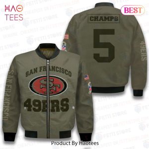 LUXURY San Francisco 49ersNational Football League 2023 Unisex AOP Bomber Jacket