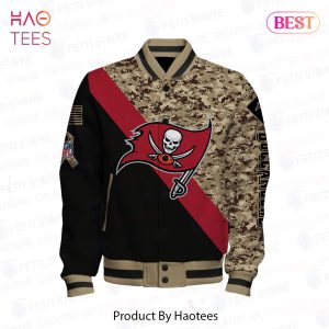 LUXURY Tampa Bay Buccaneers National Football League AOP Varsity Jacket