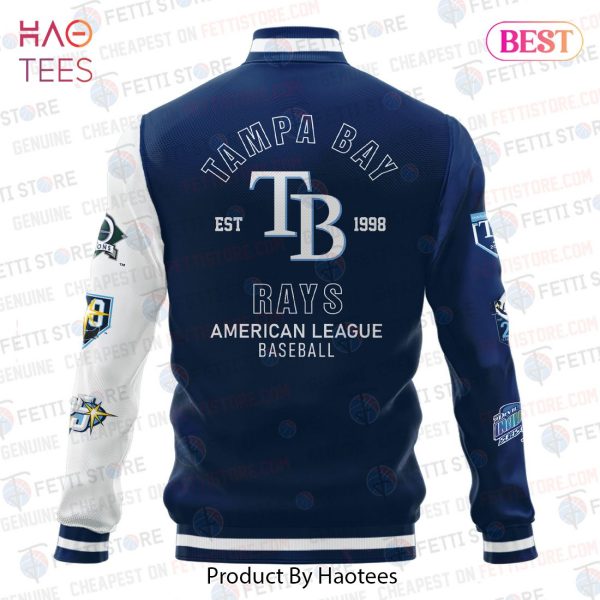 LUXURY Tampa Bay Rays American League Baseball Varsity Jacket