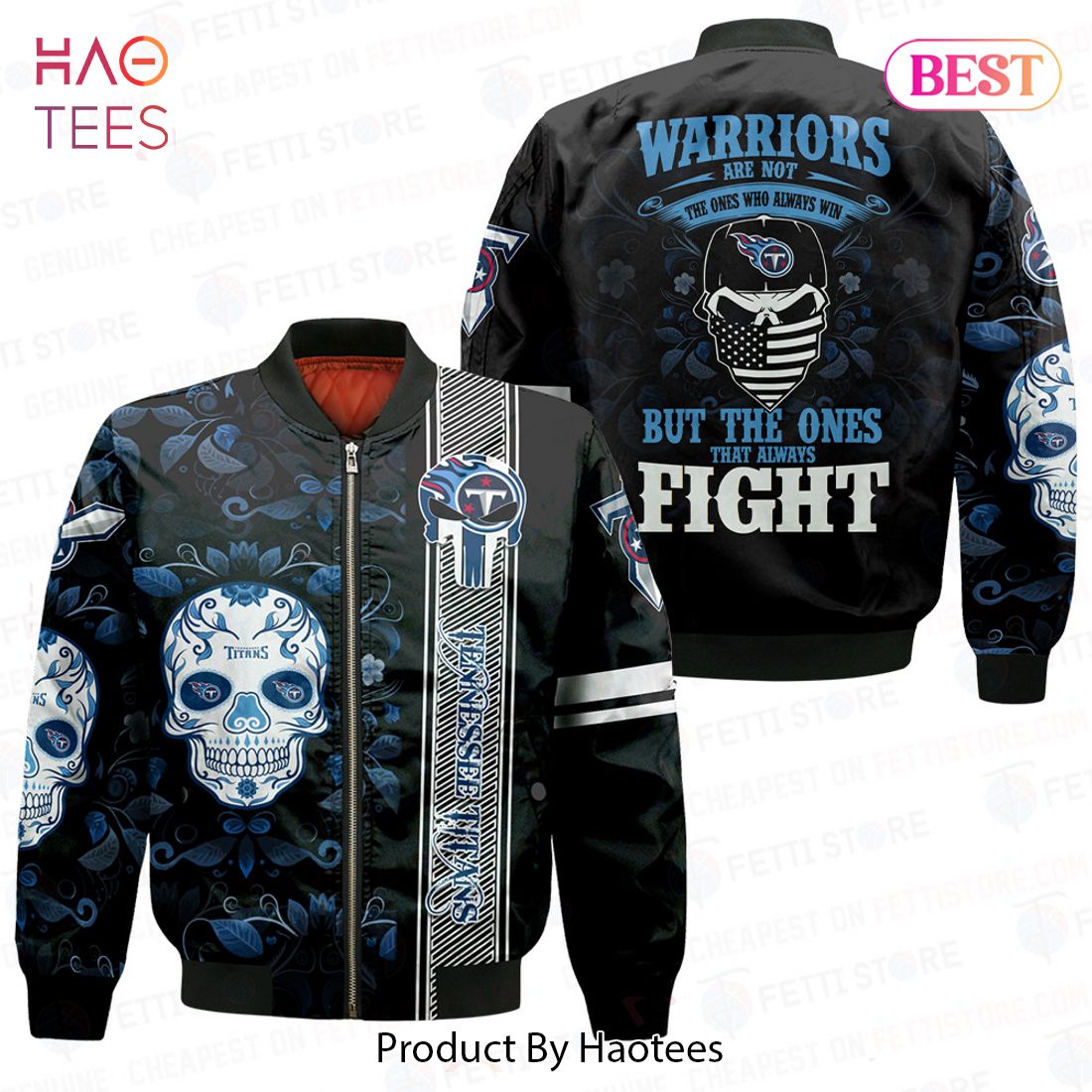 LUXURY Tennessee TitansNational Football League AOP Bomber Jacket