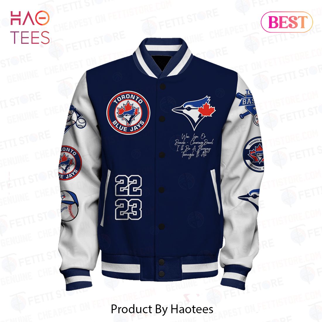 LUXURY Toronto Blue Jays MLB 2023 Varsity Jacket